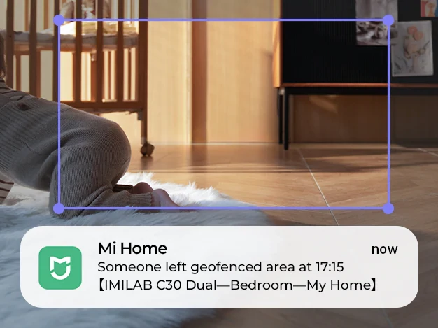 Imilab C30 Dual 3K+3K okos WiFi biztonsági kamera