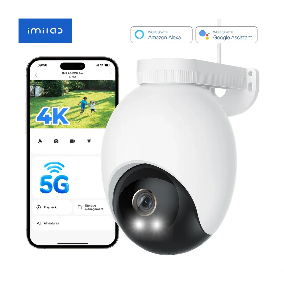 Imilab EC6 Pro Outdoor Serurity Camera 4K kültéri biztonsági kamera